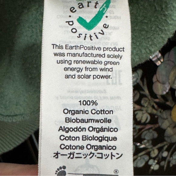 Olive & Frank Floral Lungs Graphic Sweatshirt | Organic Cotton L - Picture 6 of 9